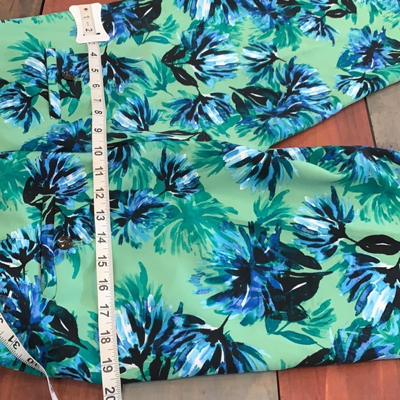 Banana Republic Green & Blue Pants 8 - Picture 11 of 13